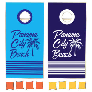 Panama City Beach Florida Cornhole Set