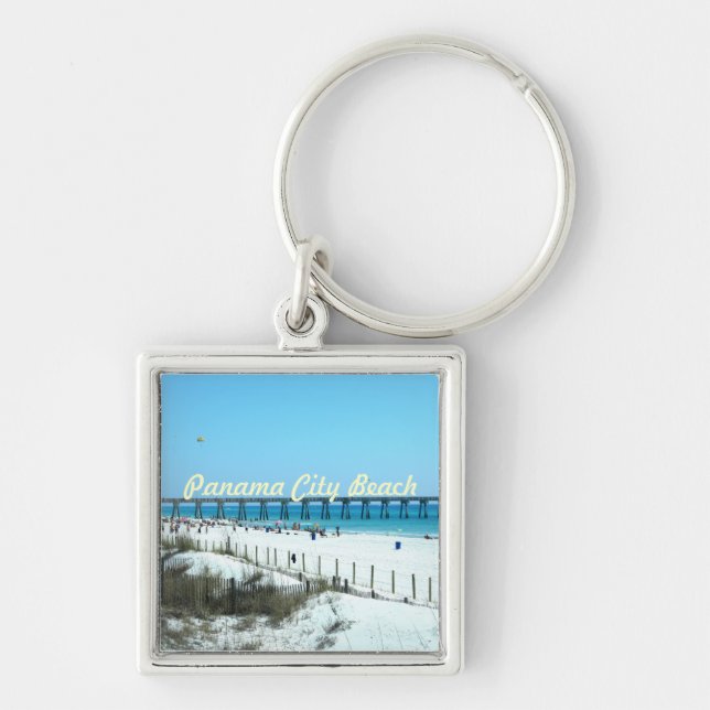 Panama City Beach Florida Keychain (Front)