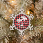 Panama City Beach Florida Palm Trees Beach Snowflake Pewter Christmas Ornament<br><div class="desc">Panama City Beach Florida Palm Trees Snowflake Pewter Christmas Ornament</div>