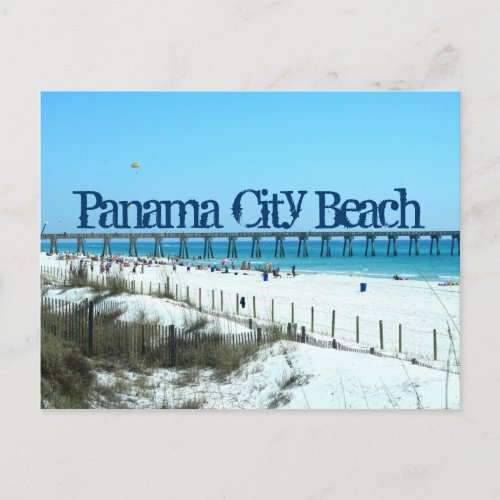 Panama City Beach Florida Postcard