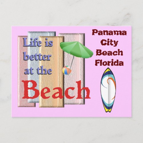 Panama City Beach Florida _ Postcard
