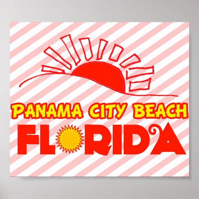 Panama City Beach, Florida Poster (Front)