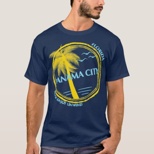 Panama City Beach Florida Souvenir For Spring T_Shirt