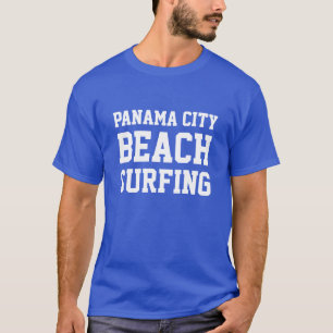 Panama City Beach Florida Surfing T-Shirt