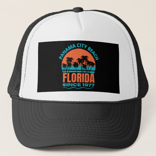 Panama City Beach Florida Trucker Hat