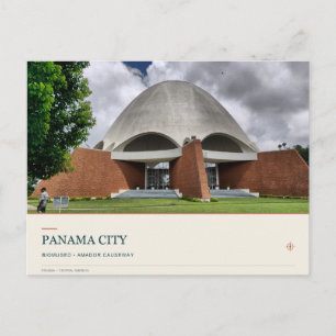 Panama City Biomuseo by the Bay Postcard
