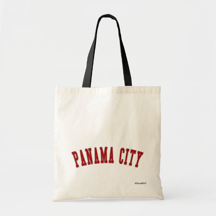 Panama City Canvas Bag