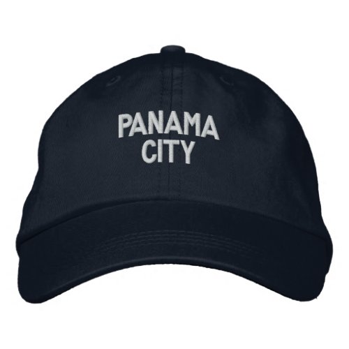 Panama City Florida Embroidered Baseball Hat