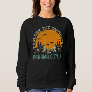 Panama City Florida Explore The Outdoors Sweatshirt