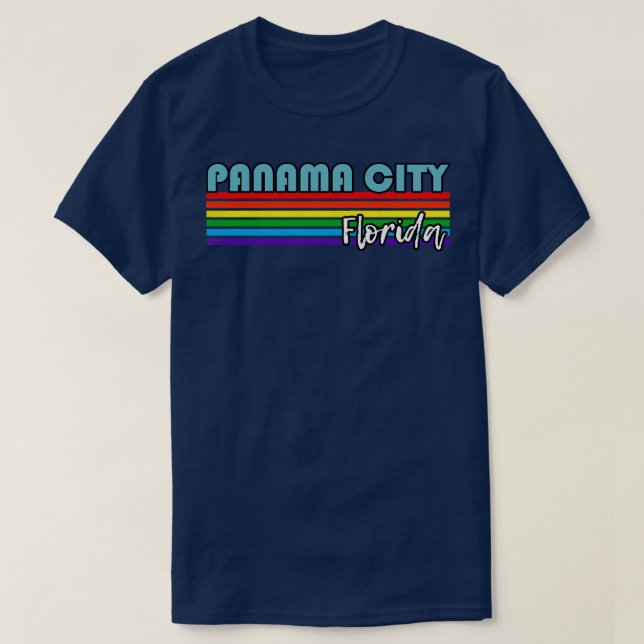 Panama City Florida Pride  Panama City LGBT Gift L T-Shirt (Design Front)