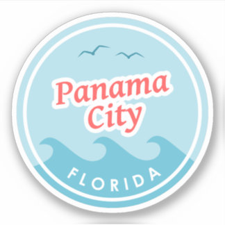 Panama City Florida Sticker