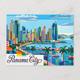 Panama City Postcard
