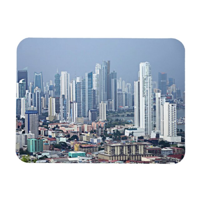 Panama City Skyline Magnet (Horizontal)