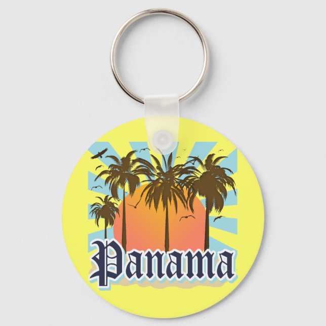 Panama City Souvenir Keychain (Front)