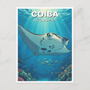 Panama Coiba National Park Travel  Postcard