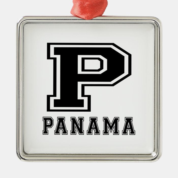 Panama Designs Christmas Tree Ornaments