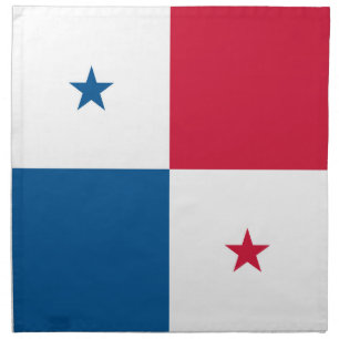 Panama flag cloth napkin