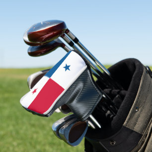 Panama flag golf head cover