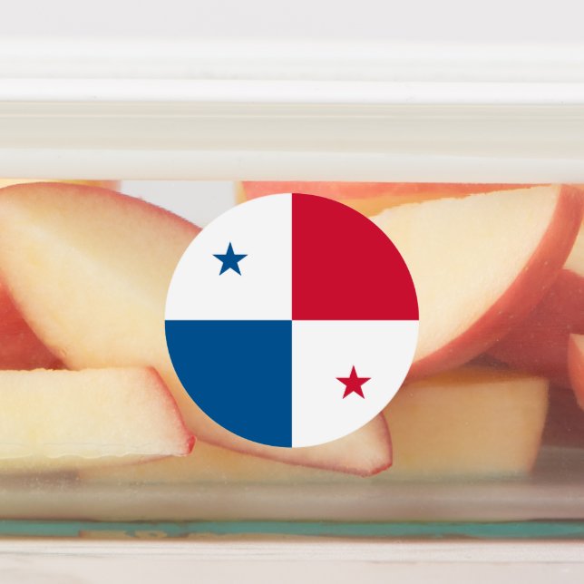 Panama flag kids' labels (Affixed)