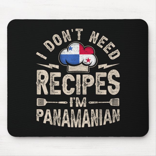 Panama Flag Proud Panamanians Men &amp; Women  Mouse Pad (Front)