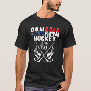 Panama Ice Hockey Panamanian Hockey Team Supporte T-Shirt