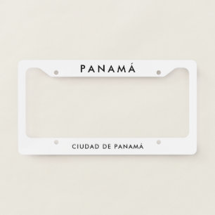 Panama License Plate Frame