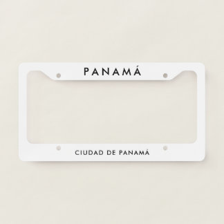 Panama License Plate Frame