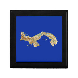 Panama Map Gift Box