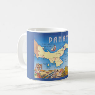 Panama Map Mug