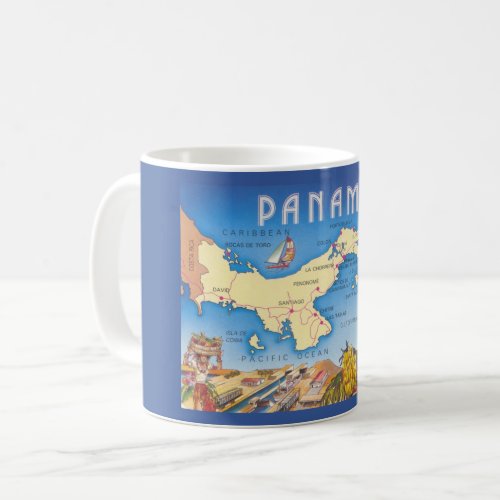 Panama Map Mug