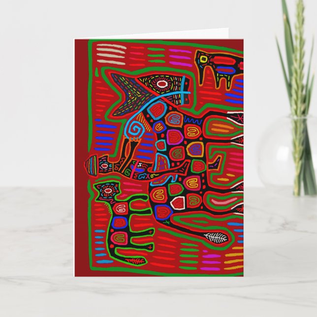 Panama Mola - Save a Horse Ride a Cowboy Card (Front)