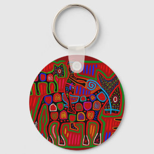 Panama Mola - Save a Horse Ride a Cowboy Keychain