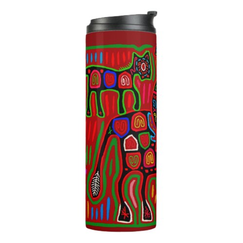 Panama Mola _ Save a Horse Ride a Cowboy Thermal Tumbler