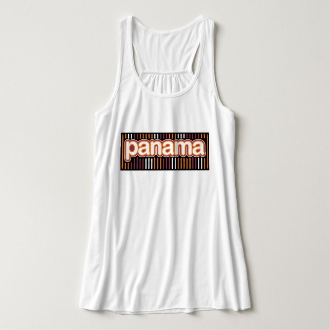 Panama Mola Tank Top (Design Front)