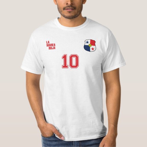 Panama National Football Team Soccer Retro T_Shirt