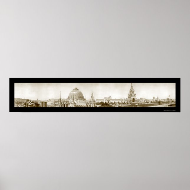 Panama Pacific Exposition San Francisco Photo 1915 Poster (Front)