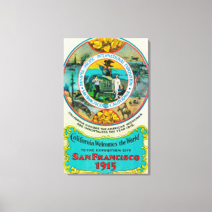 Panama Pacific International Expo 2 Canvas Print