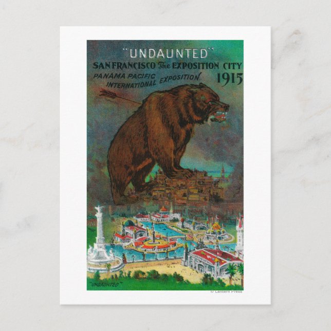 Panama Pacific International Expo Advertisement Postcard (Front)