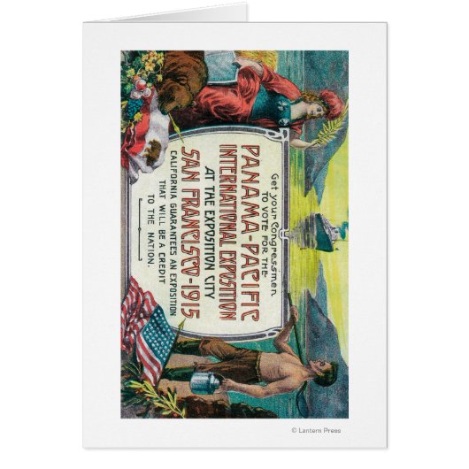 Panama Pacific International Expo Cards (Front)