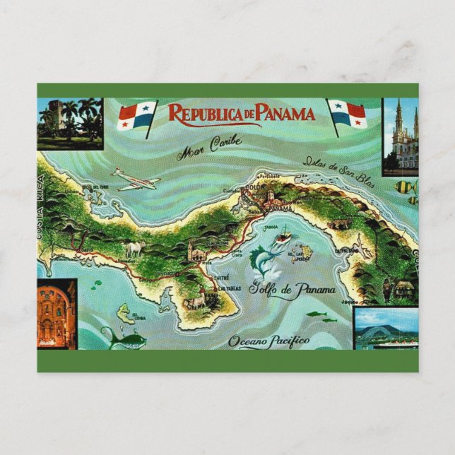 Panama Postcard (Front)