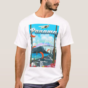 Panama River vacation print T-Shirt