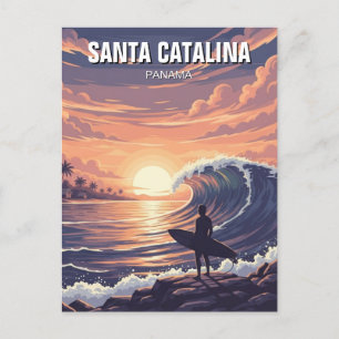 Panama Santa Catalina Travel  Postcard