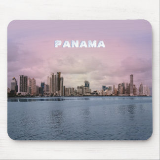 Panama Skyline Mouse Pad
