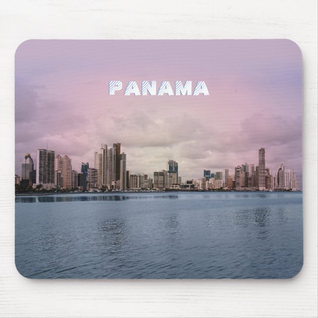 Panama Skyline Mouse Pad (Front)