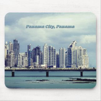 Panama Skyline Mouse Pad