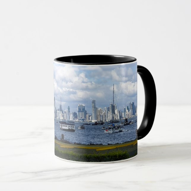 Panama Skyline Mug (Front Right)