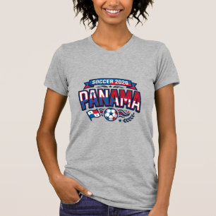 Panama Soccer 2026 Soccer Bold Country Typography T-Shirt
