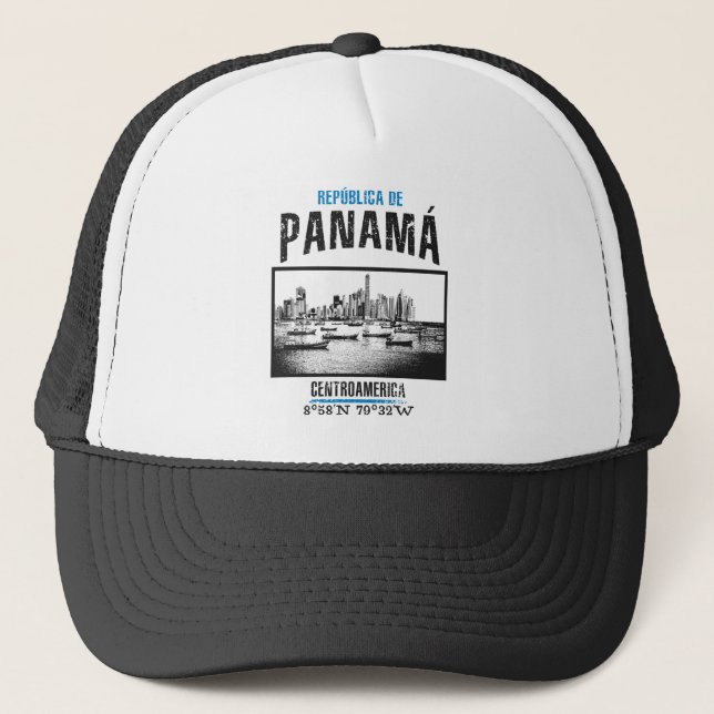 Panama Trucker Hat (Front)