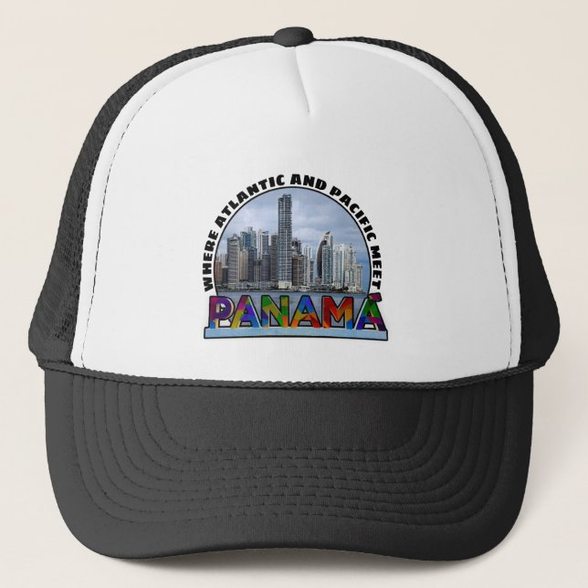 Panama Trucker Hat (Front)