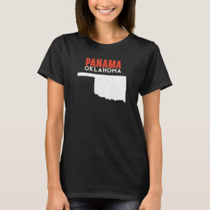 Panama USA State America Travel Oklahoman T-Shirt